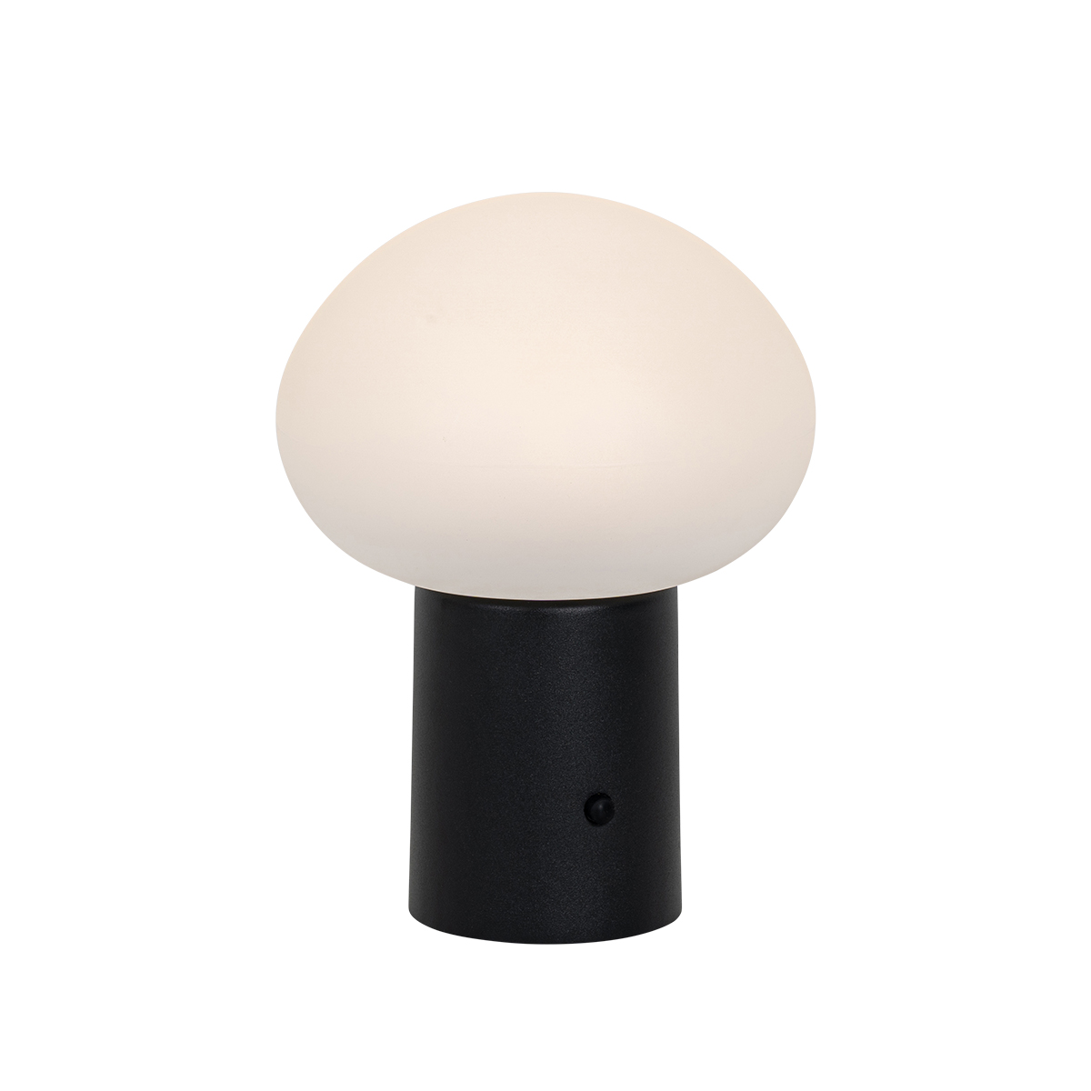 Bordslampa svart inkl LED 3-stegs dimbar uppladdningsbar – Louise