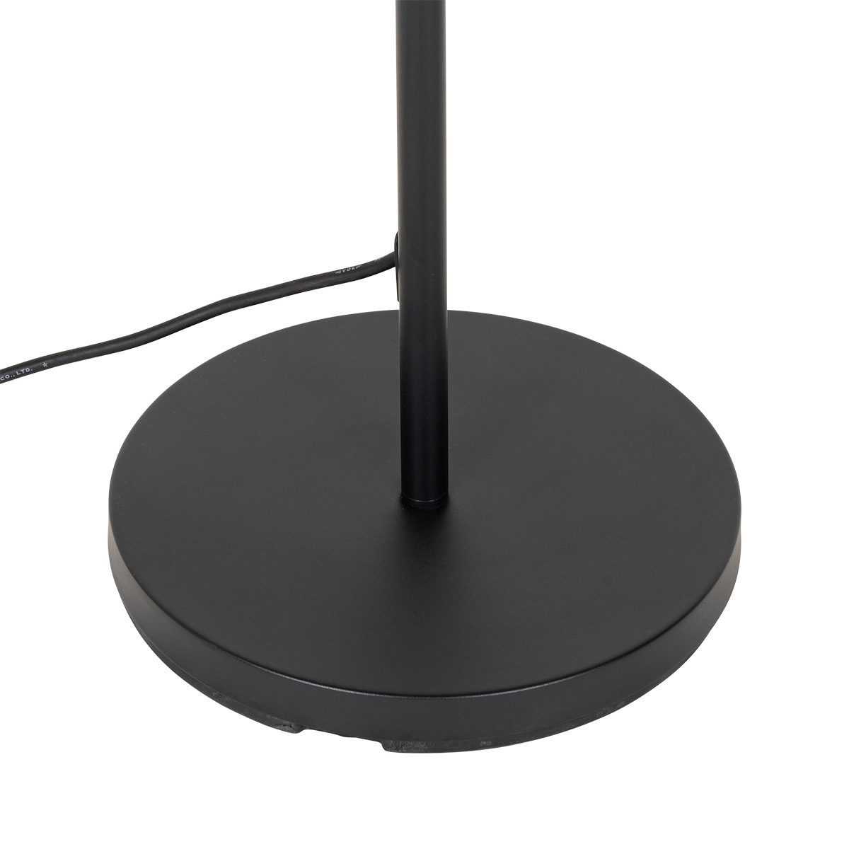 Rustic Outdoor Floor Lamp Black with Bamboo Incl. LED - Kaiser