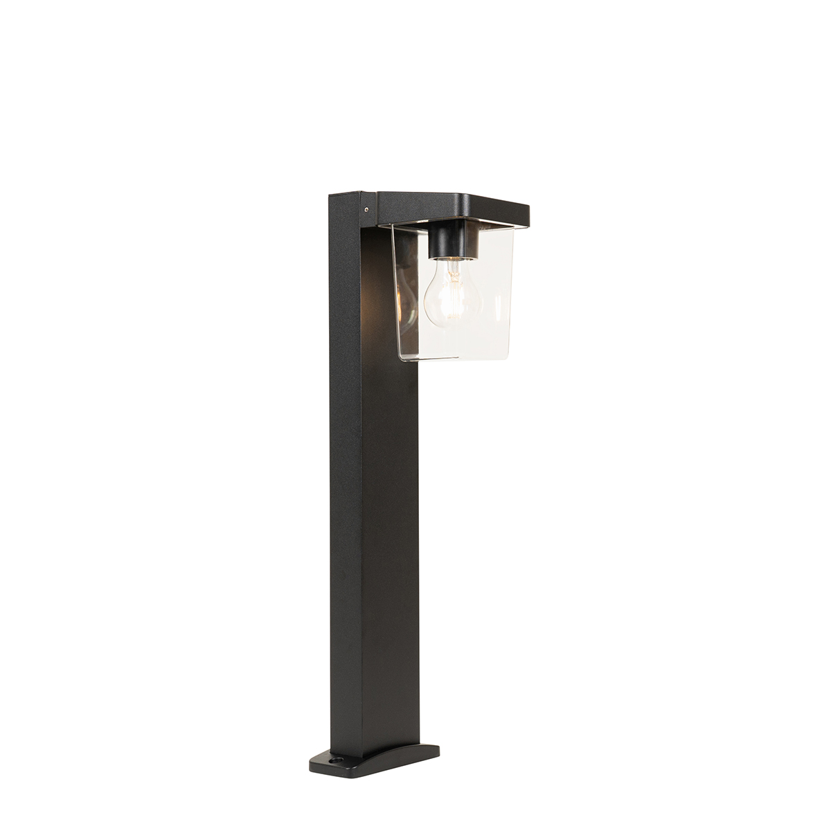 Moderne stående utelampe sort 60 cm IP54 - Chimay