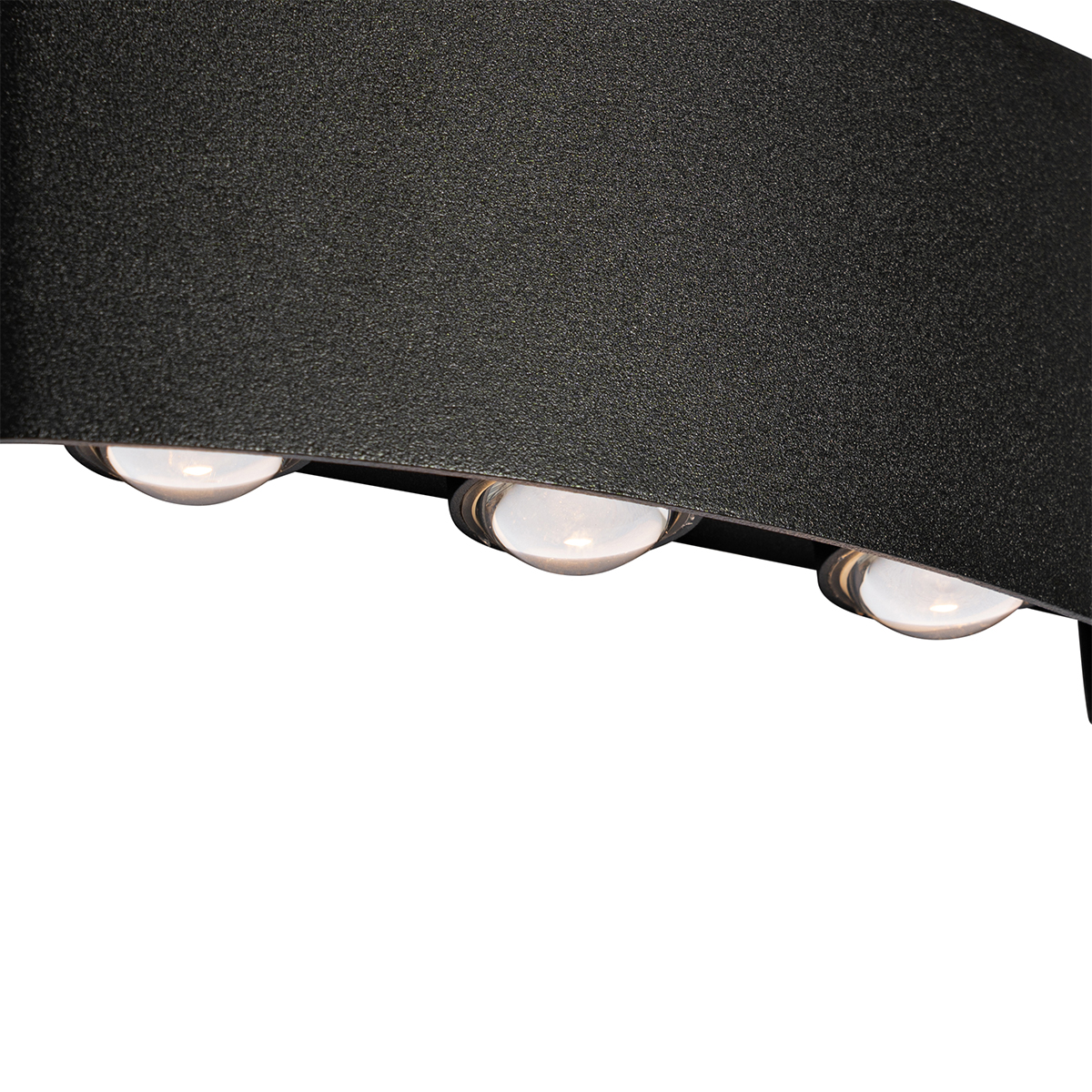 Outdoor Wall Light Black Incl. LED 6-Light IP54 - Silly