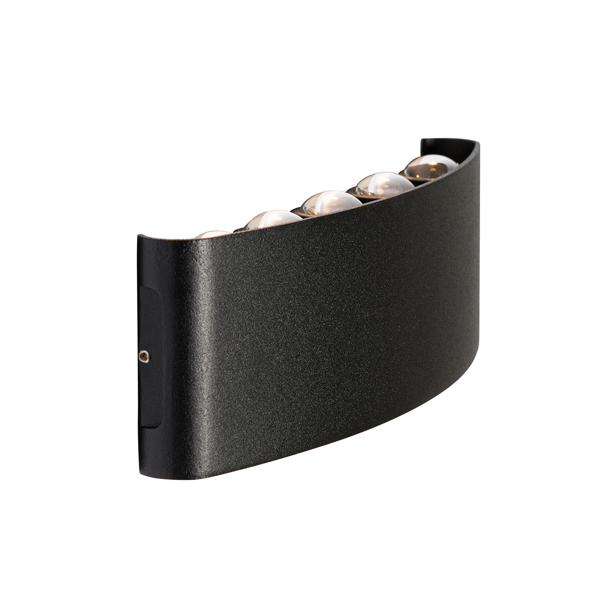 Outdoor Wall Light Black Incl. LED 10-Lights IP54 - Silly