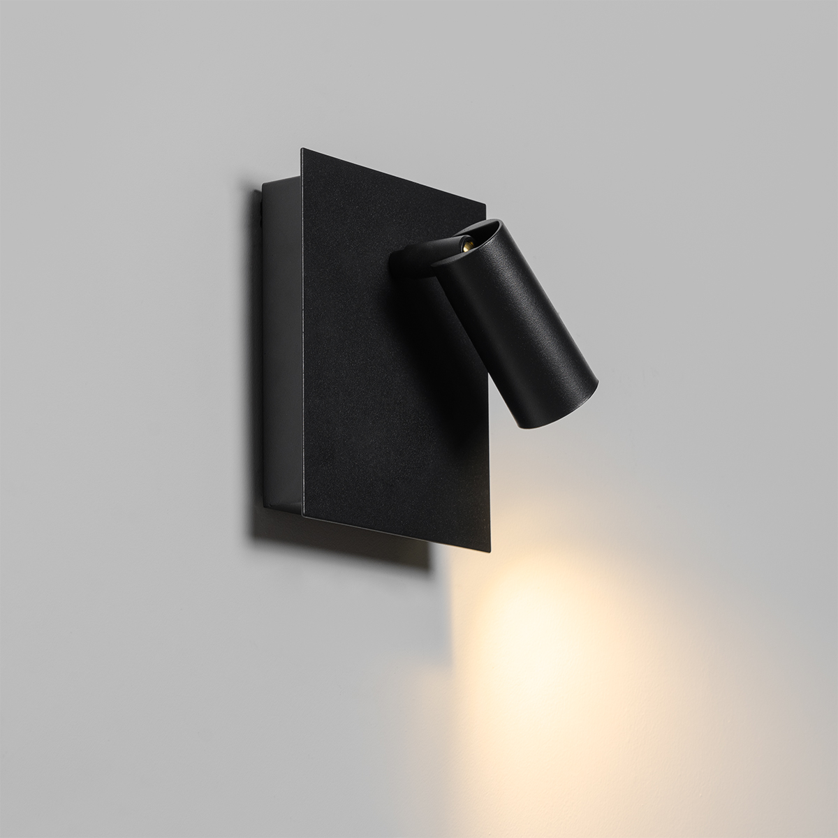 Aplique de pared exterior moderno negro con LED IP54 - Simon