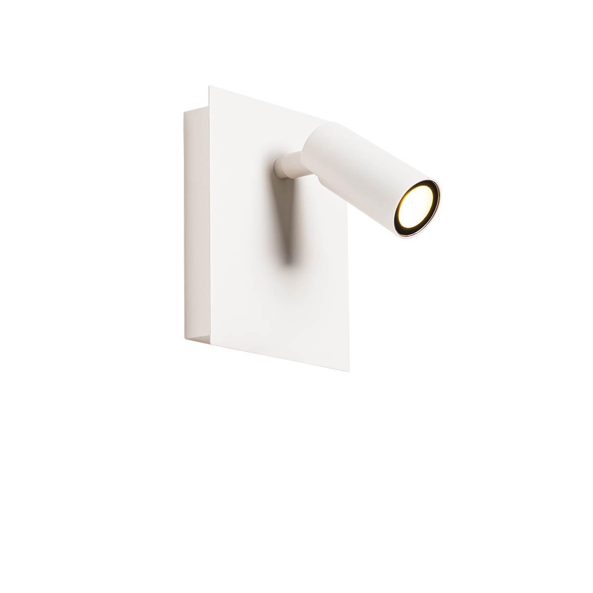 Image of Moderna lampada da parete per esterni bianca con LED IP54 - Simon