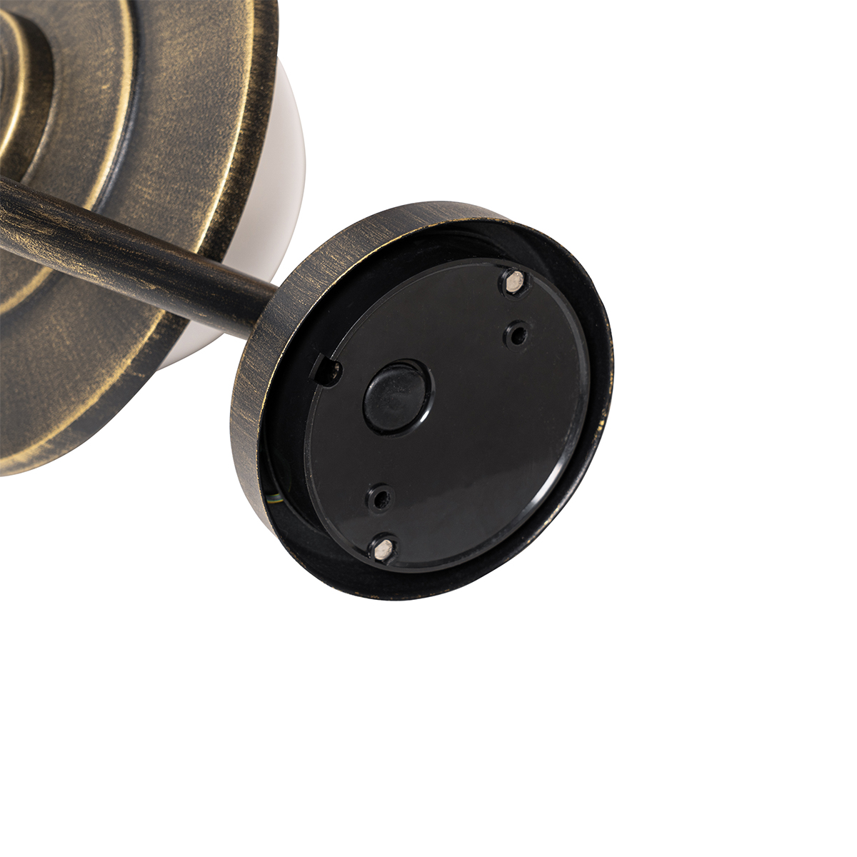 Lanterna da parete per esterni classica oro antico IP44 - Bruges