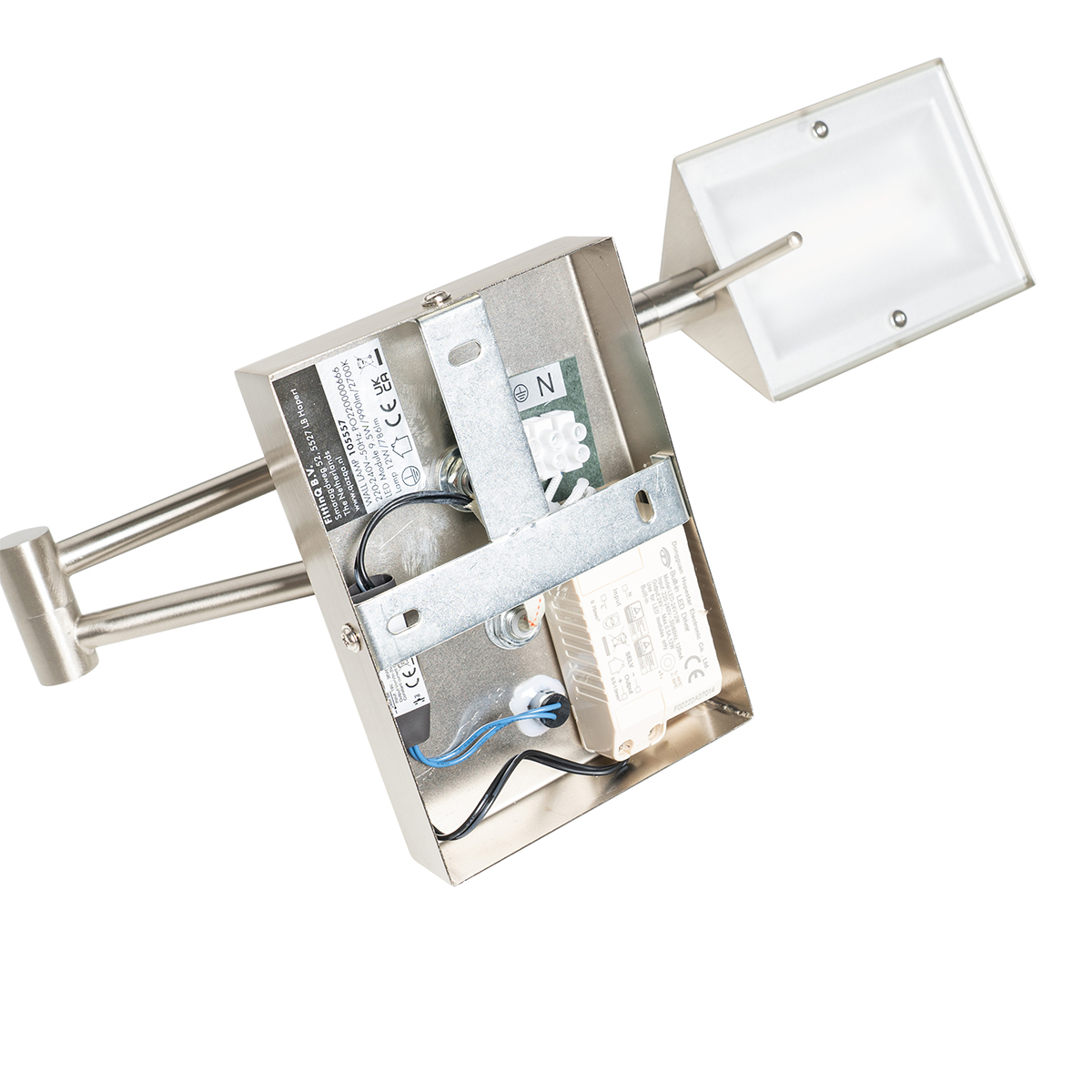 Qazqa Tjada_novo - Applique Murale - 1 Lumière - L 21.8 Cm | WhichOne