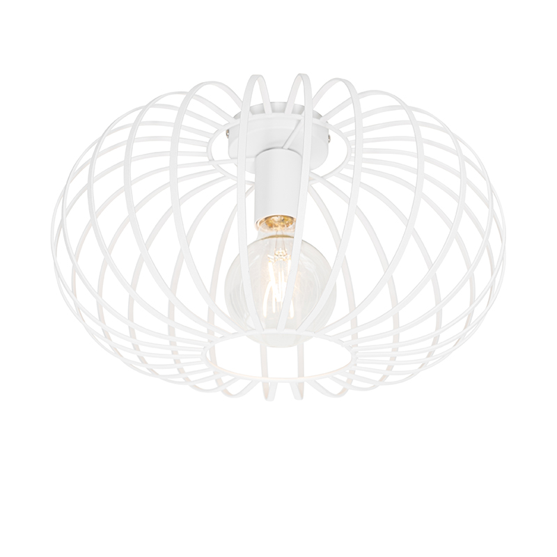 Design taklampe hvit 39 cm - Johanna