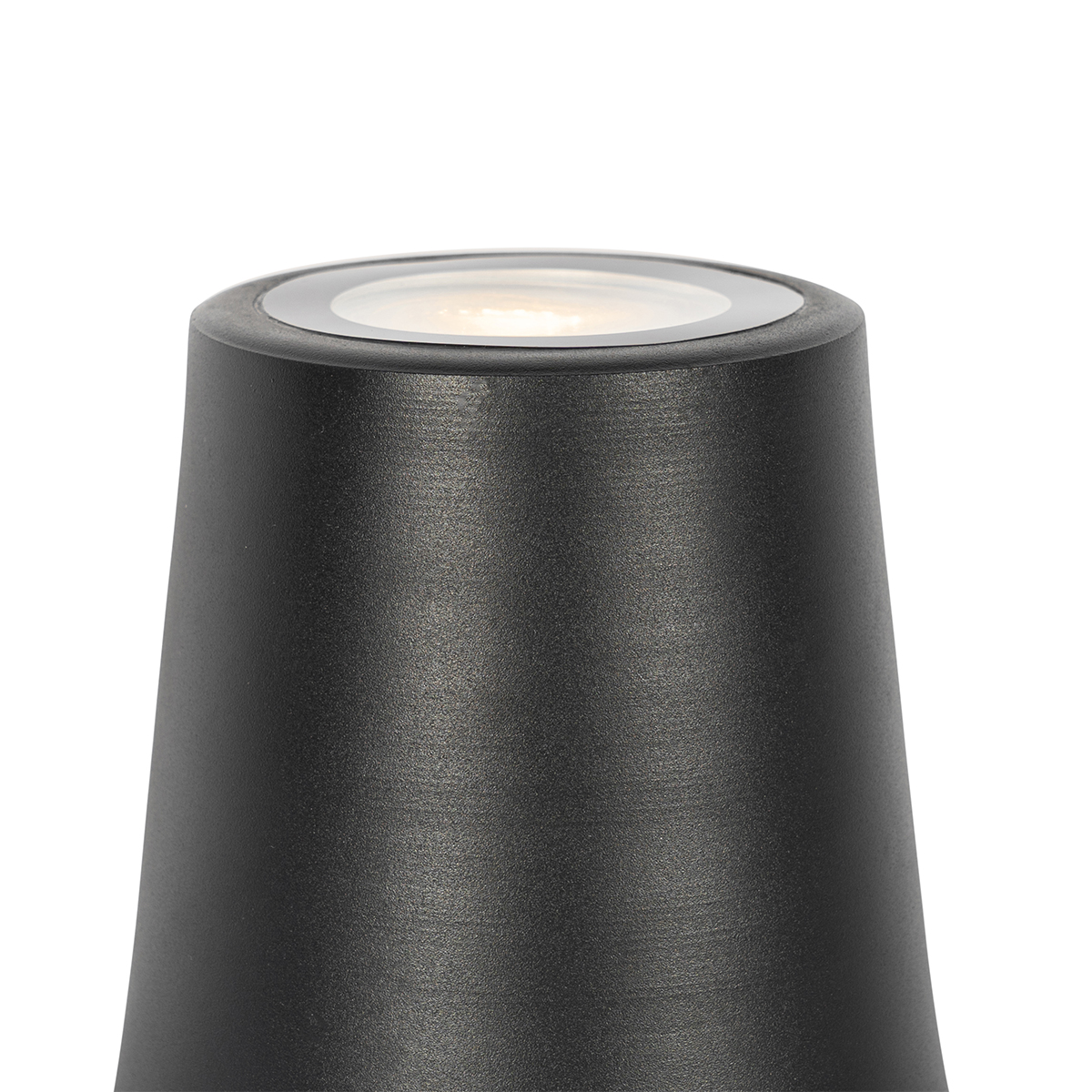 Faretto da giardino moderno nero rotondo IP65 - Lennard