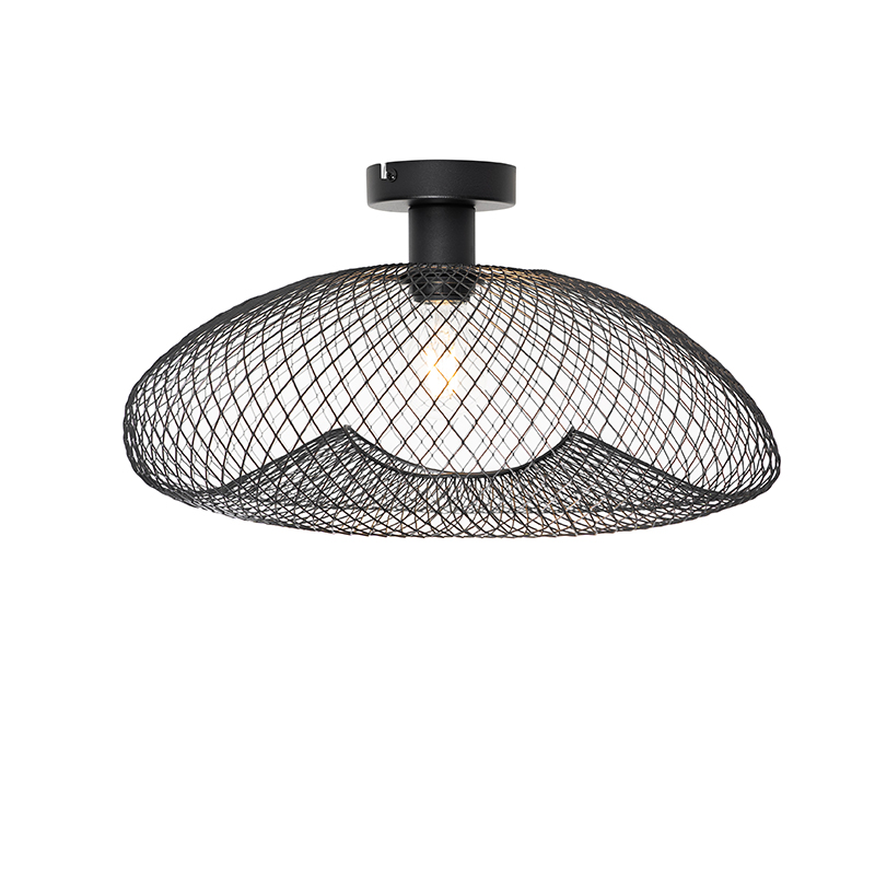 Modern Ceiling Light Black - Zora