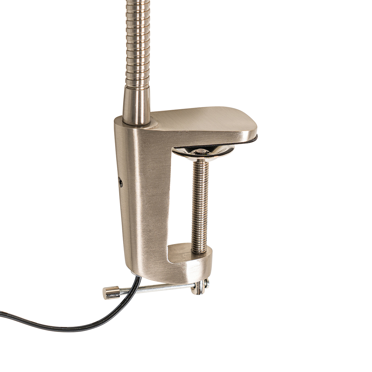 Klemm-Schreibtischlampe Stahl inkl. LED mit Touch-Dimmer - Lionard