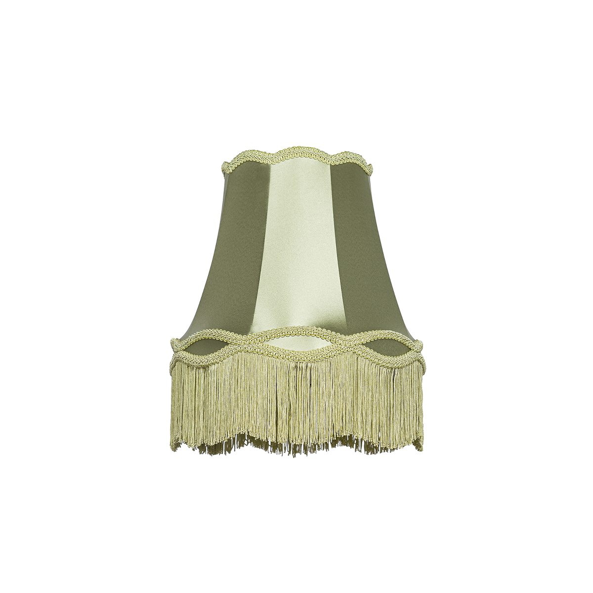 Látkové tienidlo zelené 30 cm - Babička