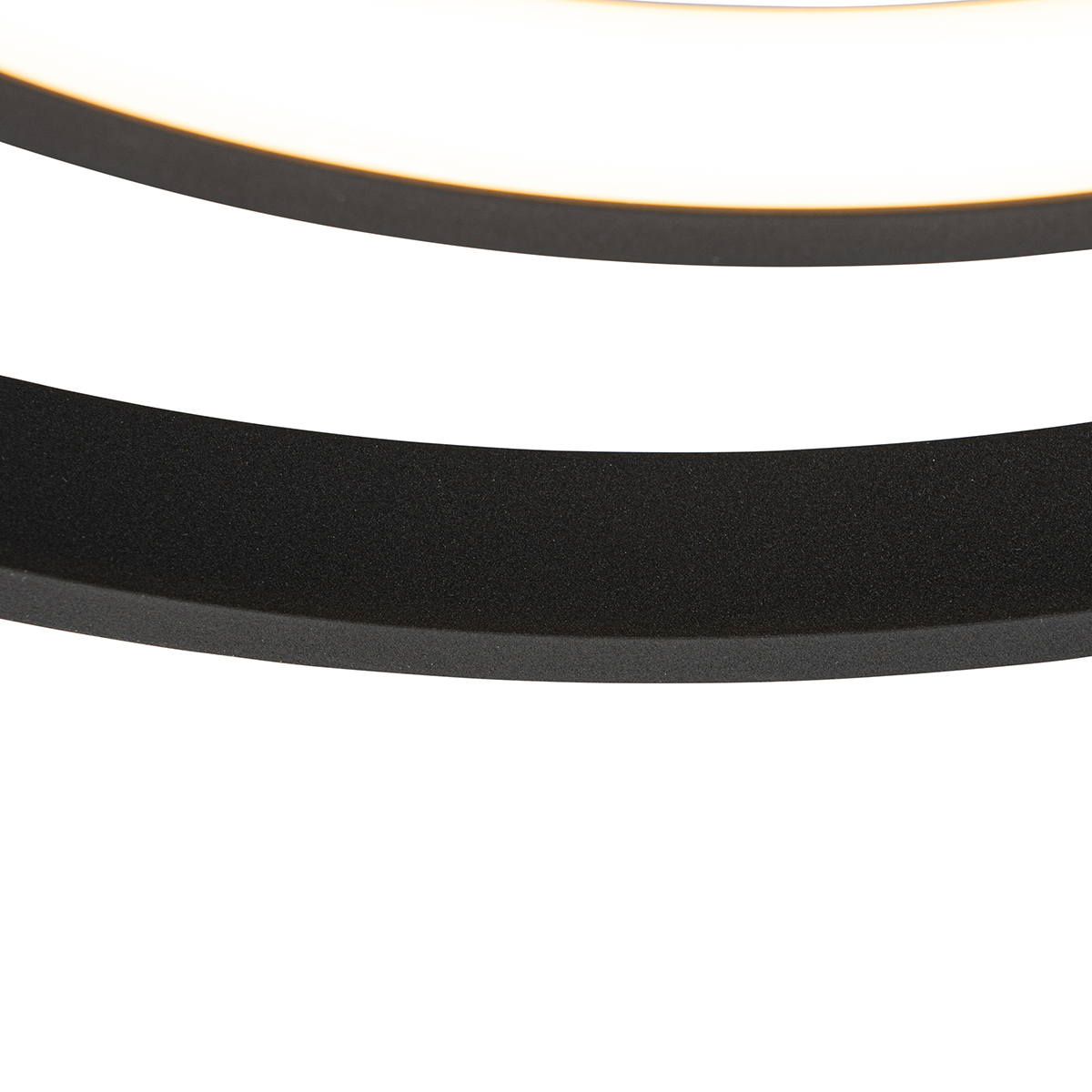 Deckenventilator schwarz 46,5 cm inkl. LED mit Fernbedienung - Kees