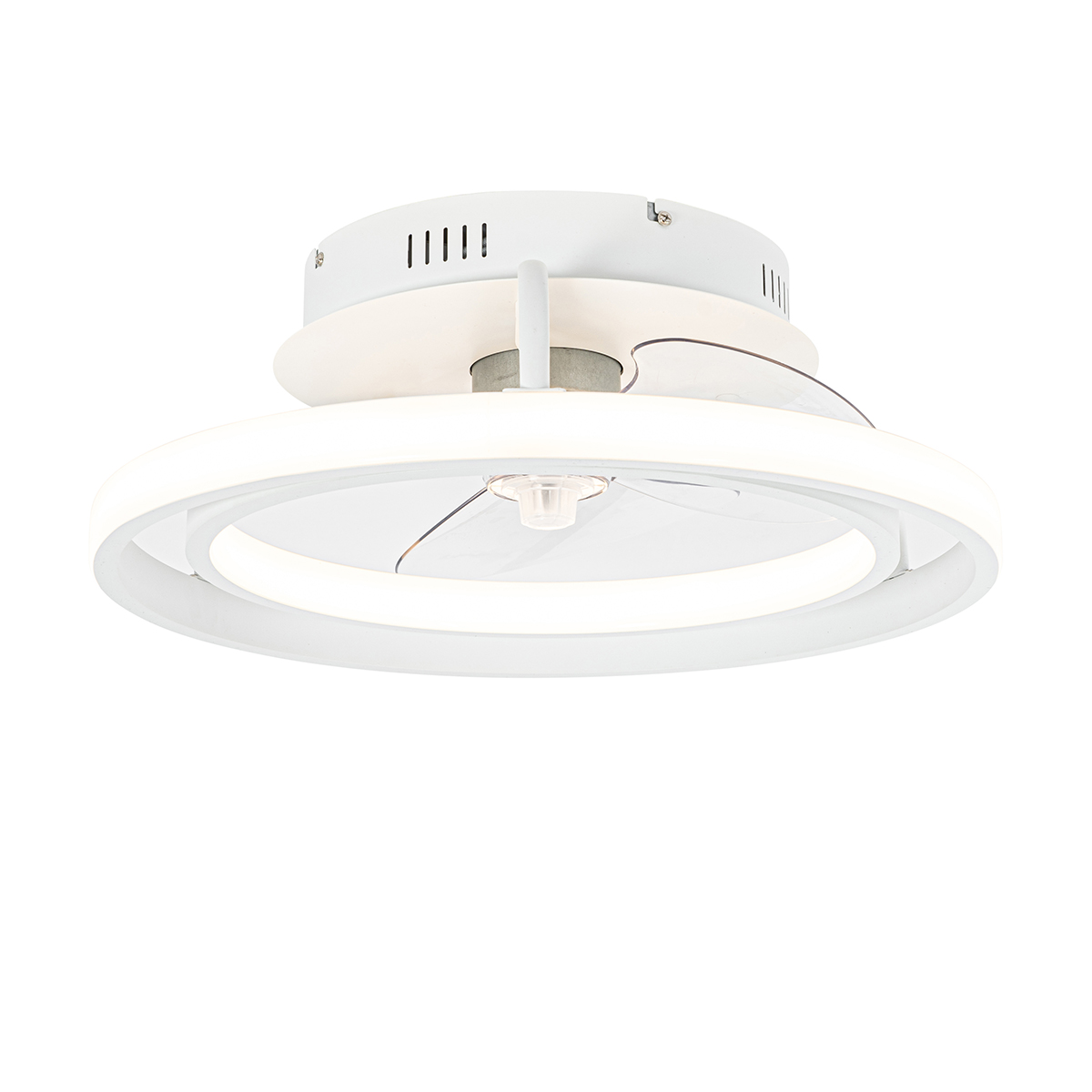Deckenventilator weiß 46,5 cm inkl. LED mit Fernbedienung - Kees