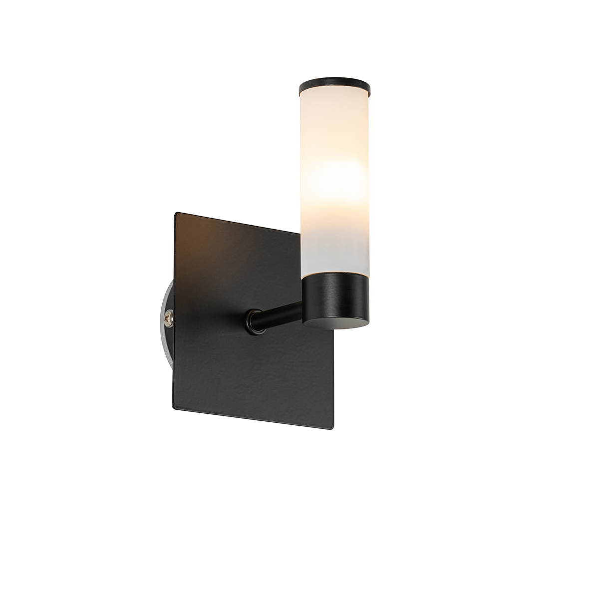 Moderné kúpeľňové nástenné svietidlo čierne IP44 - Vaňa
