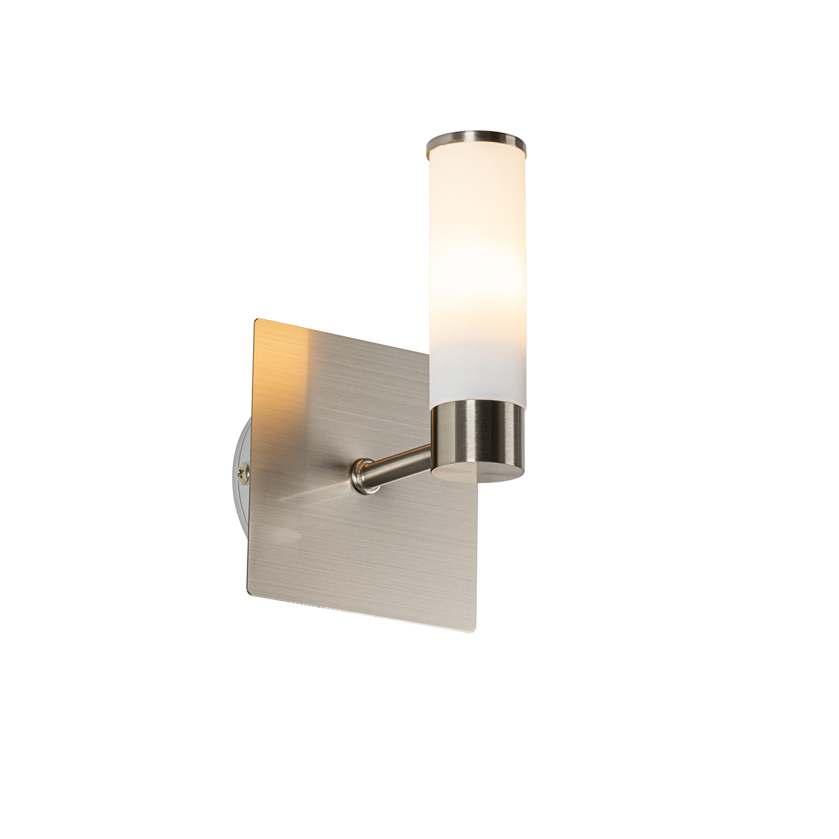 Modern fürdőszobai fali lámpa acél IP44 - Kád