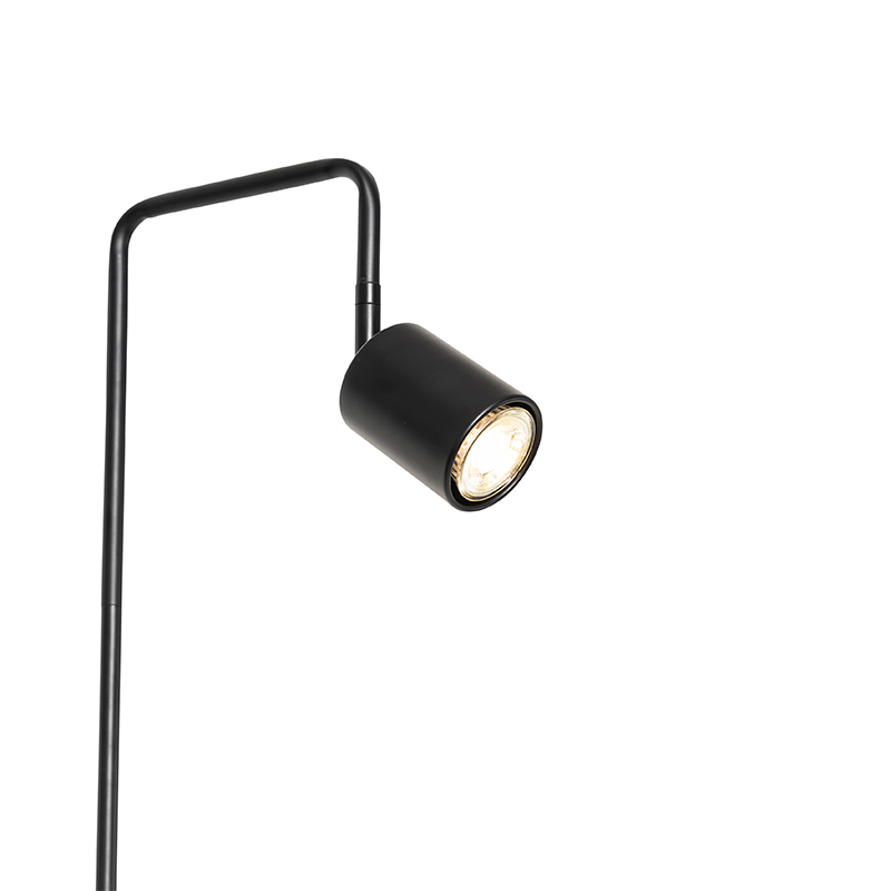 lampadaire moderne noir orientable - java