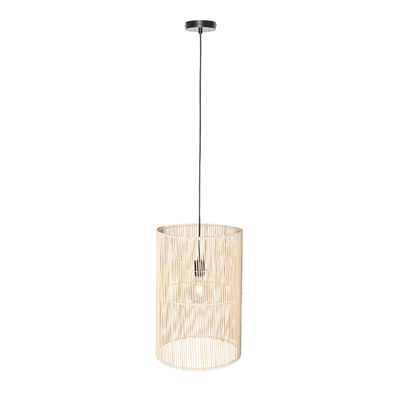 Lampada a sospensione scandinava in bambù - Natasja