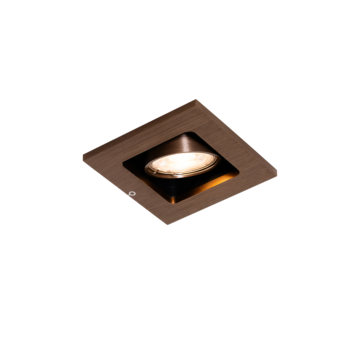 Moderné zapustené bodové svetlo tmavo bronzové nastaviteľné - Qure