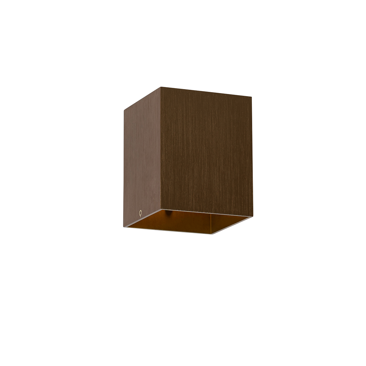 applique moderne carrée en bronze foncé - sola