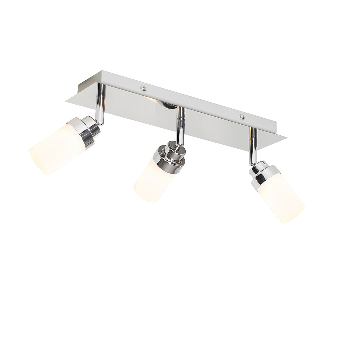 Moderné kúpeľňové bodové svetlo oceľ 3-svetlo IP44 - Japie