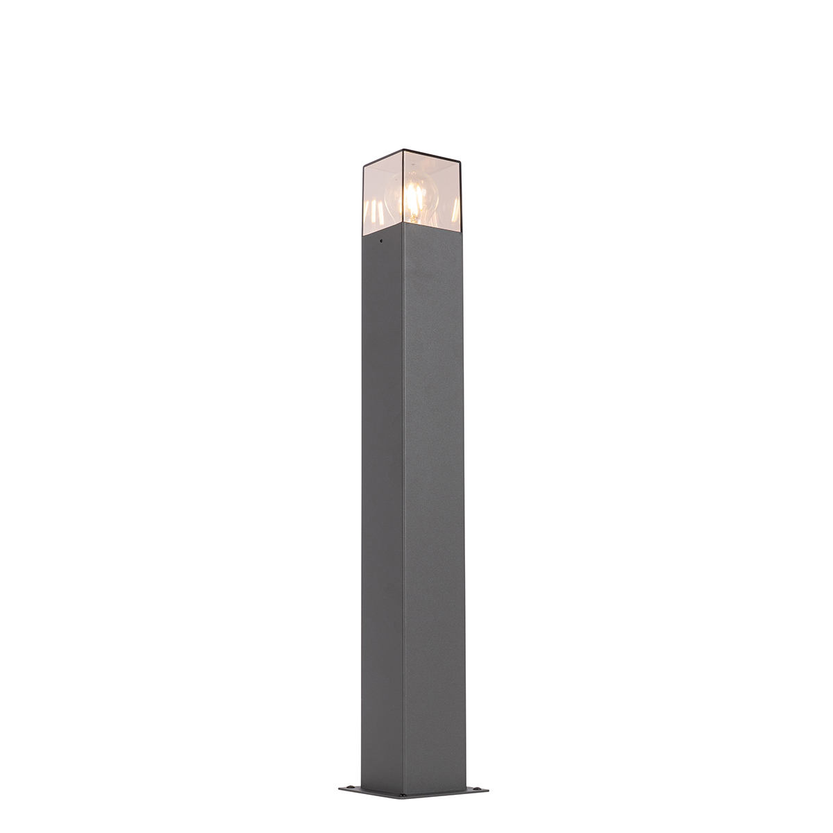 Lampada da terra per esterni moderna 70 cm Grigio scuro IP44 - Denmark