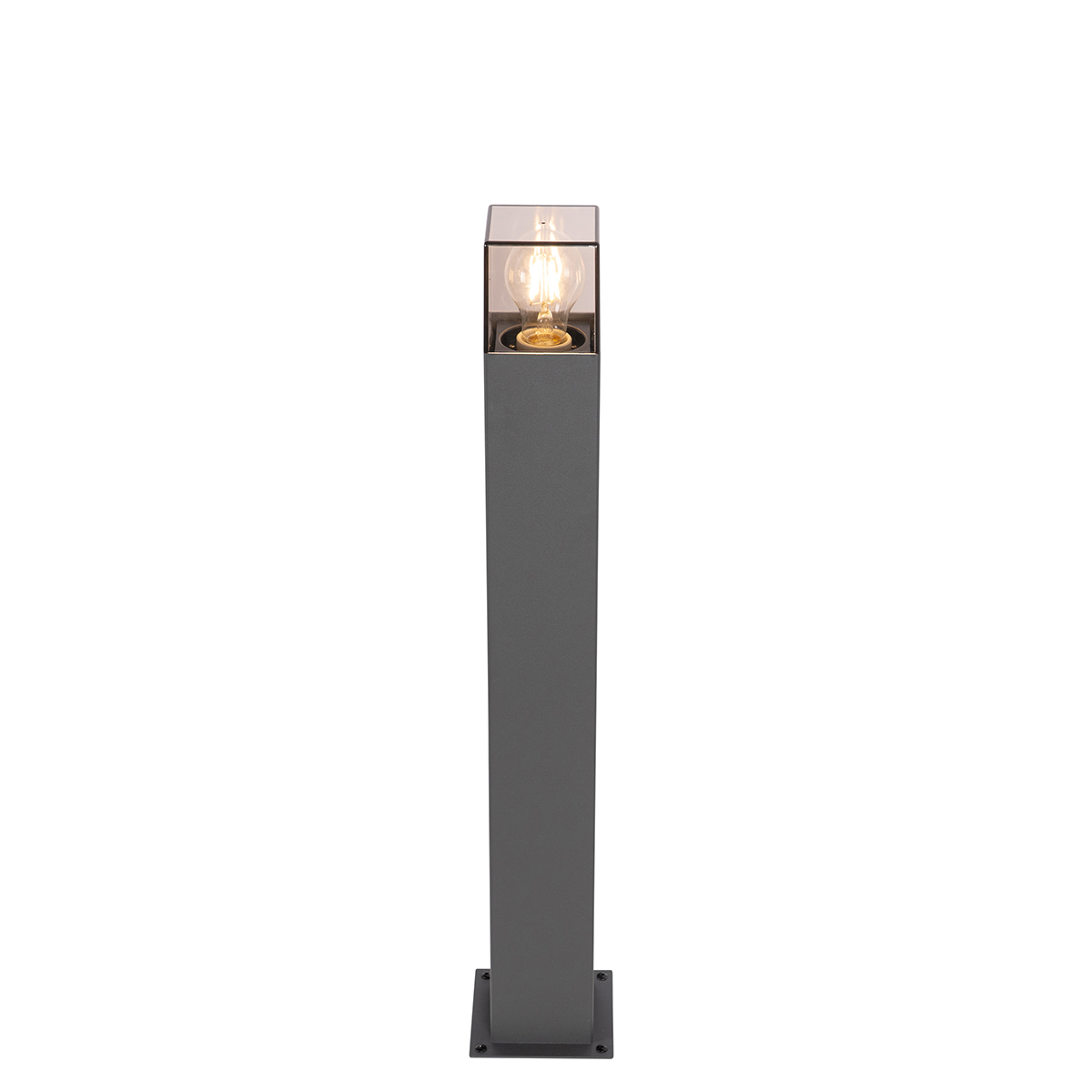 Lampada da terra per esterni moderna 70 cm Grigio scuro IP44 - Denmark