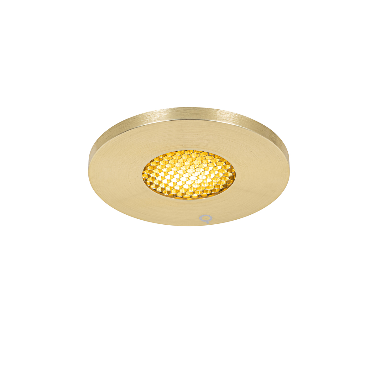 Levně Moderní koupelnové vestavné bodové svítidlo zlaté IP54 - Shed Honey