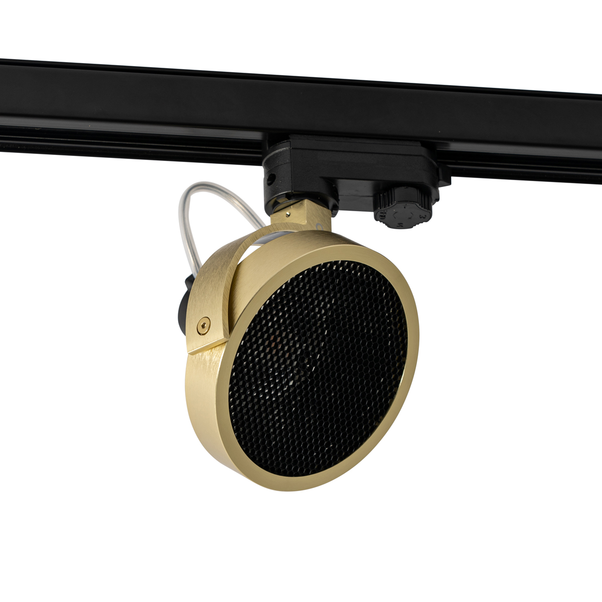 Track Spotlight Gold for 3-Phase Track GU10 111mm - 3-Phase Master Honey