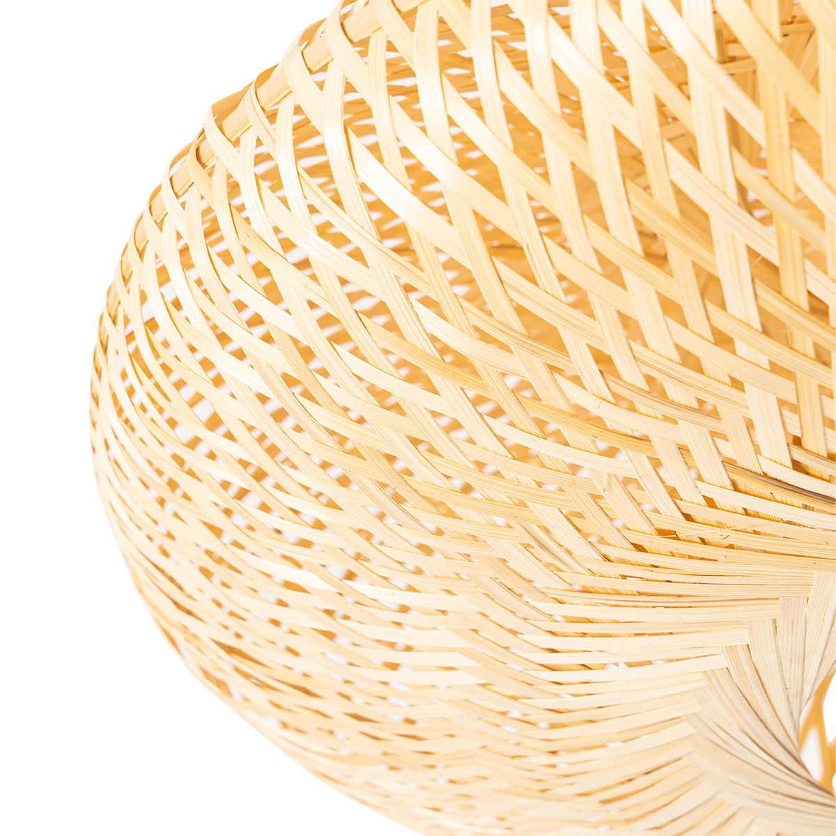 Plafoniera Smart in Bamboo 50 cm Incl. Wifi G95 - Ostrava