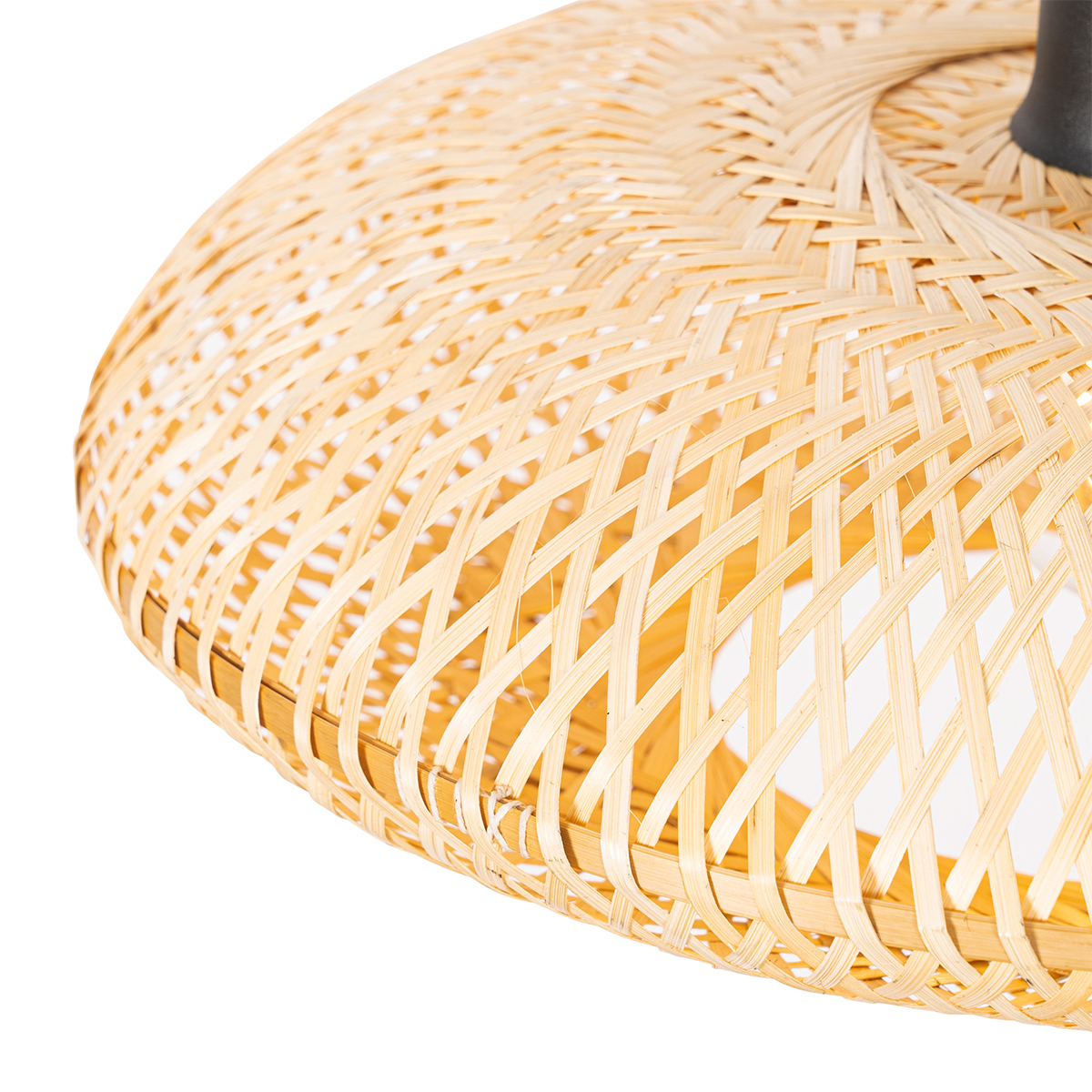Lampada a sospensione orientale in bambù 40 cm - Ostrava