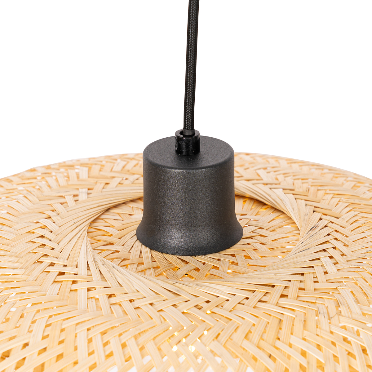 Lampada a sospensione orientale in bambù 40 cm - Ostrava