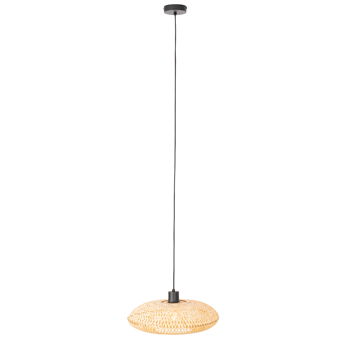 Lampada a sospensione orientale in bambù 40 cm - Ostrava