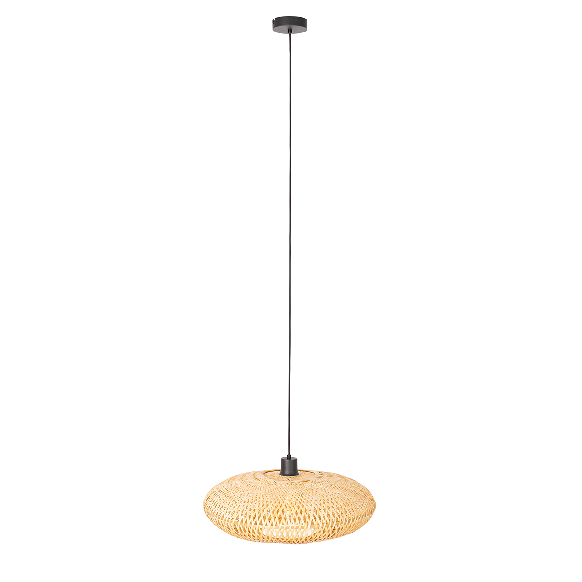Lámpara colgante oriental de bambú 50 cm - Ostrava