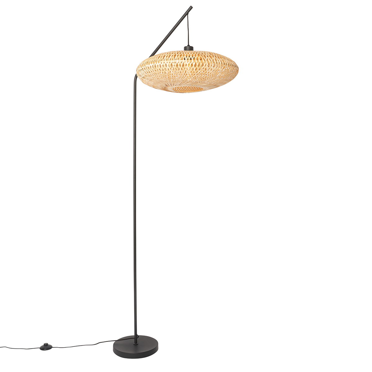 Orientálna stojaca lampa bambus - Ostrava