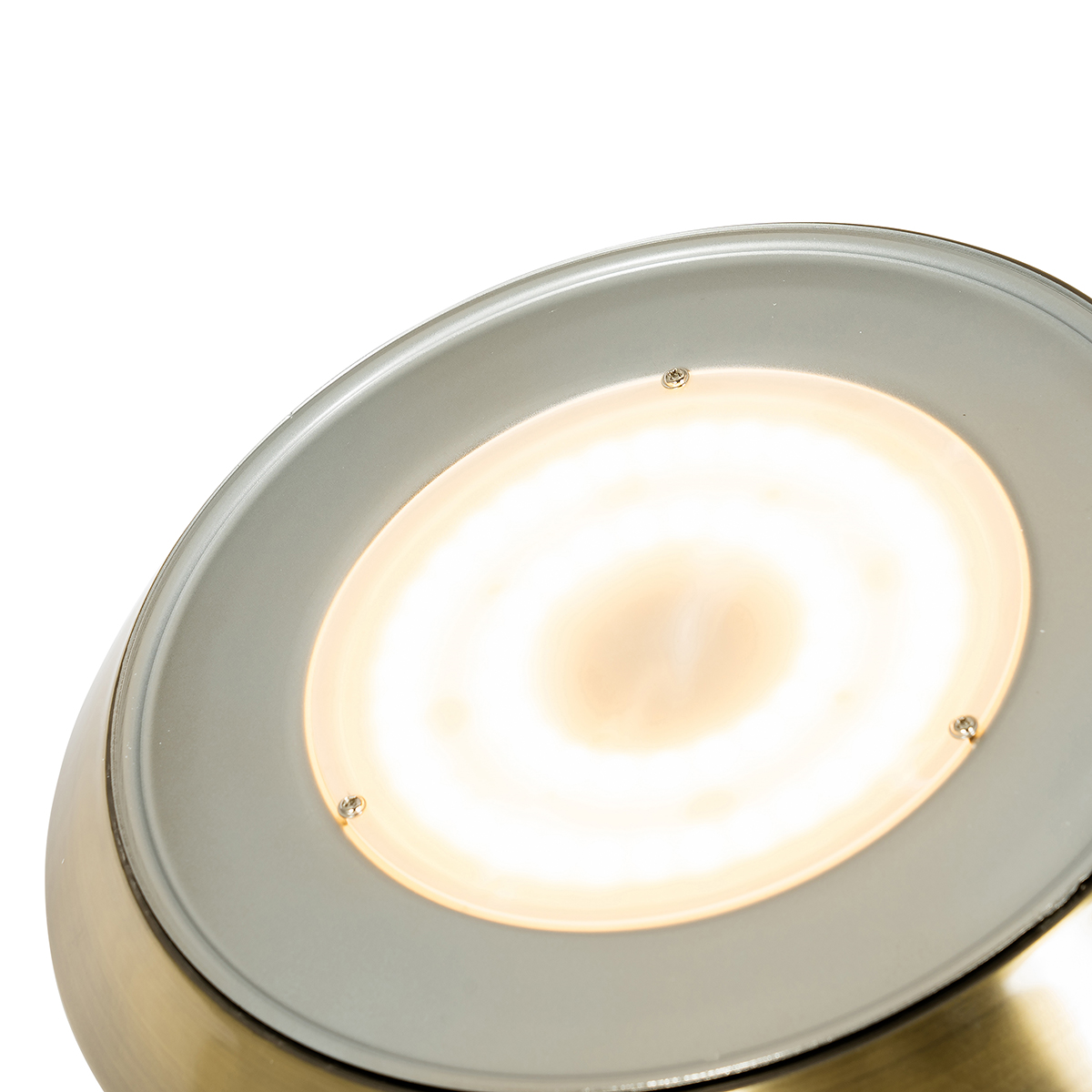 lampadaire en bronze avec led et variateur avec lampe de lecture - fès