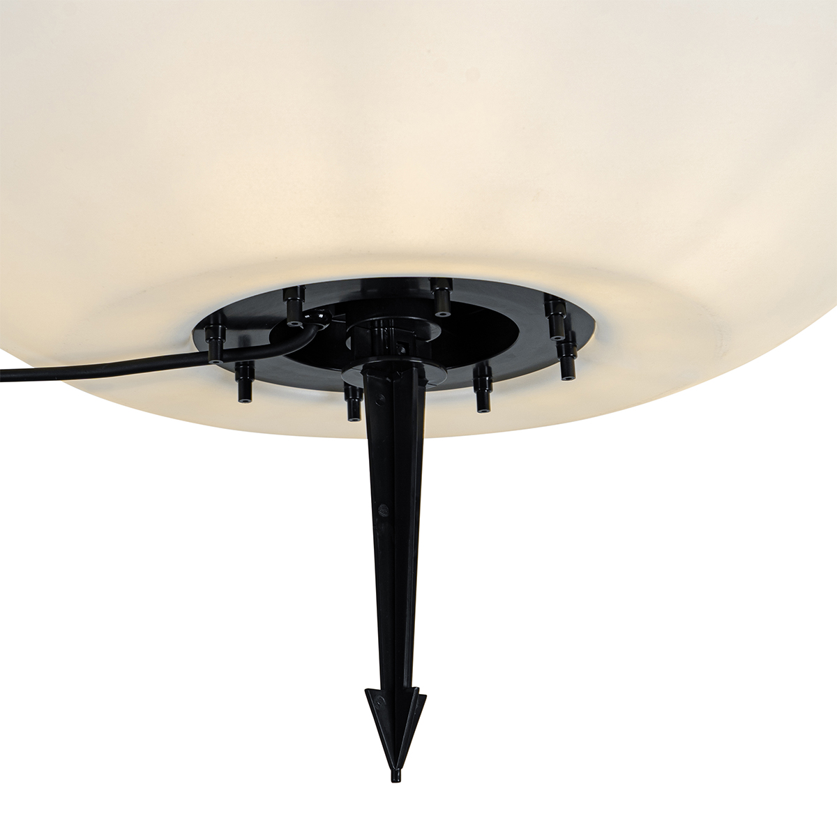 Lampe d'extérieur moderne blanche 77 cm IP65 - Nura