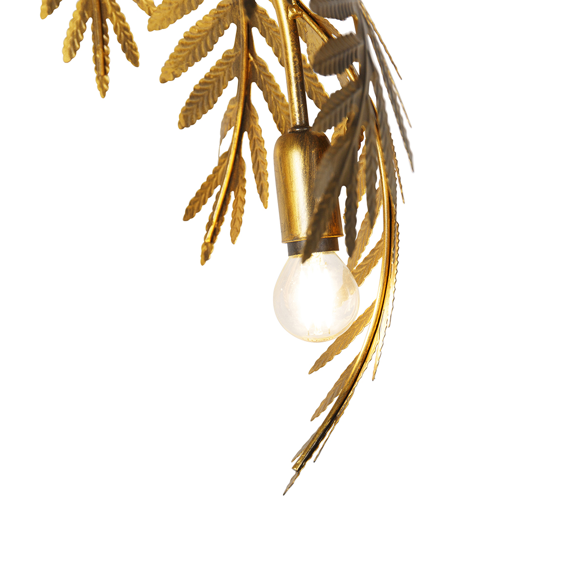 Vintage stojaca lampa zlatá 193 cm 3-svetlo - Botanica