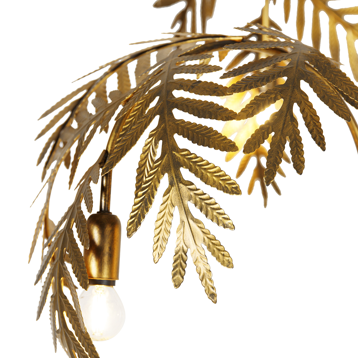 Lampada da terra vintage oro 193 cm 3 luci - Botanica