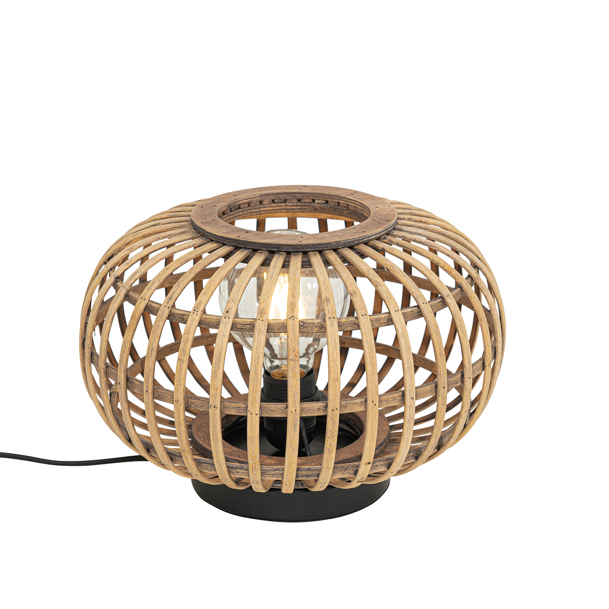 Oriental table lamp bamboo - Amira