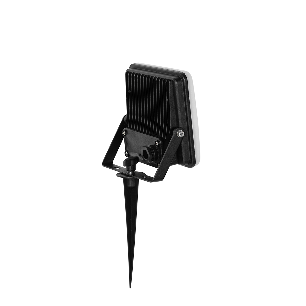 Smarter Strahler schwarz 14,5 cm inkl. LED RGB IP65 mit Erdspieß - Ruud