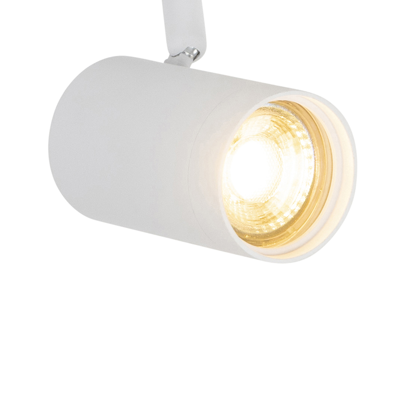 système de rail intelligent blanc monophasé 3 lumières avec wifi gu10 - jeana