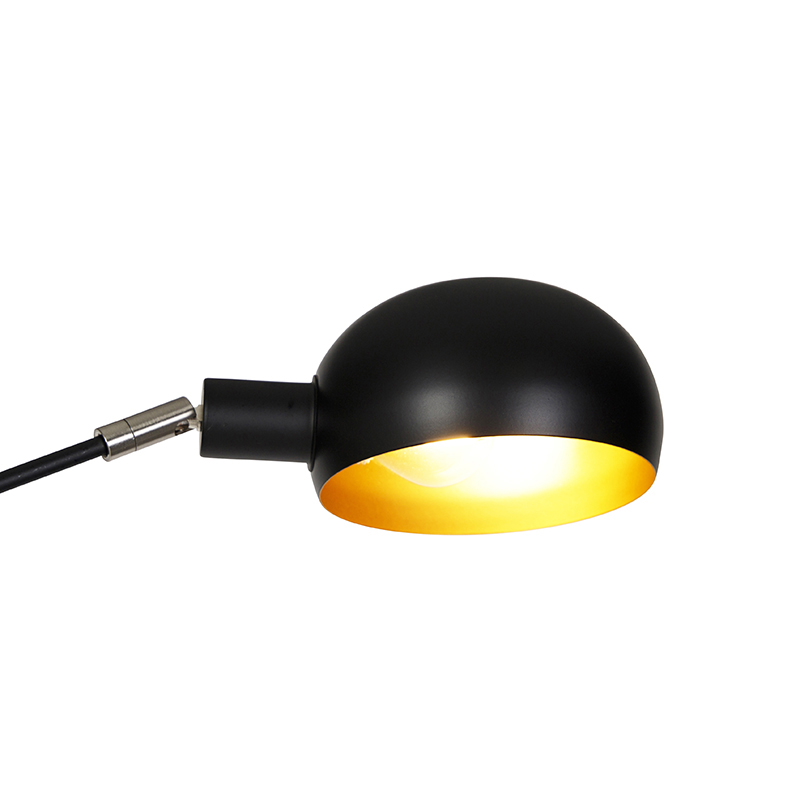Lámpara de pie inteligente negra 5 luces con Wifi B35 - Sixties