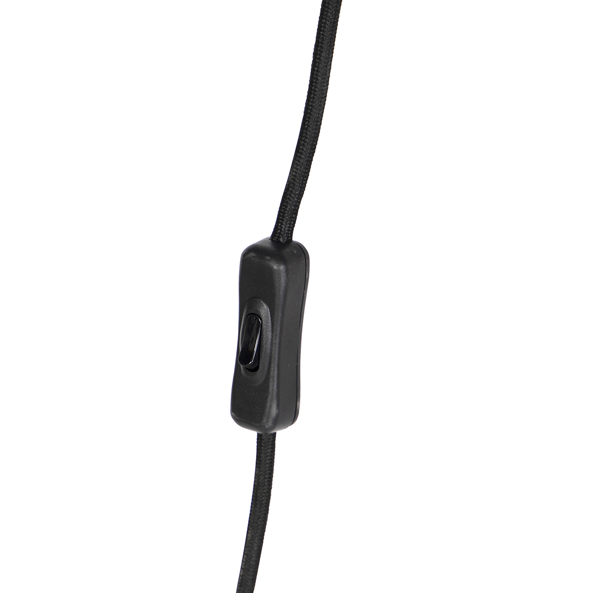 Design Pendant Light Black with Plug Incl. Dimmable LED Bulb - Cavalux