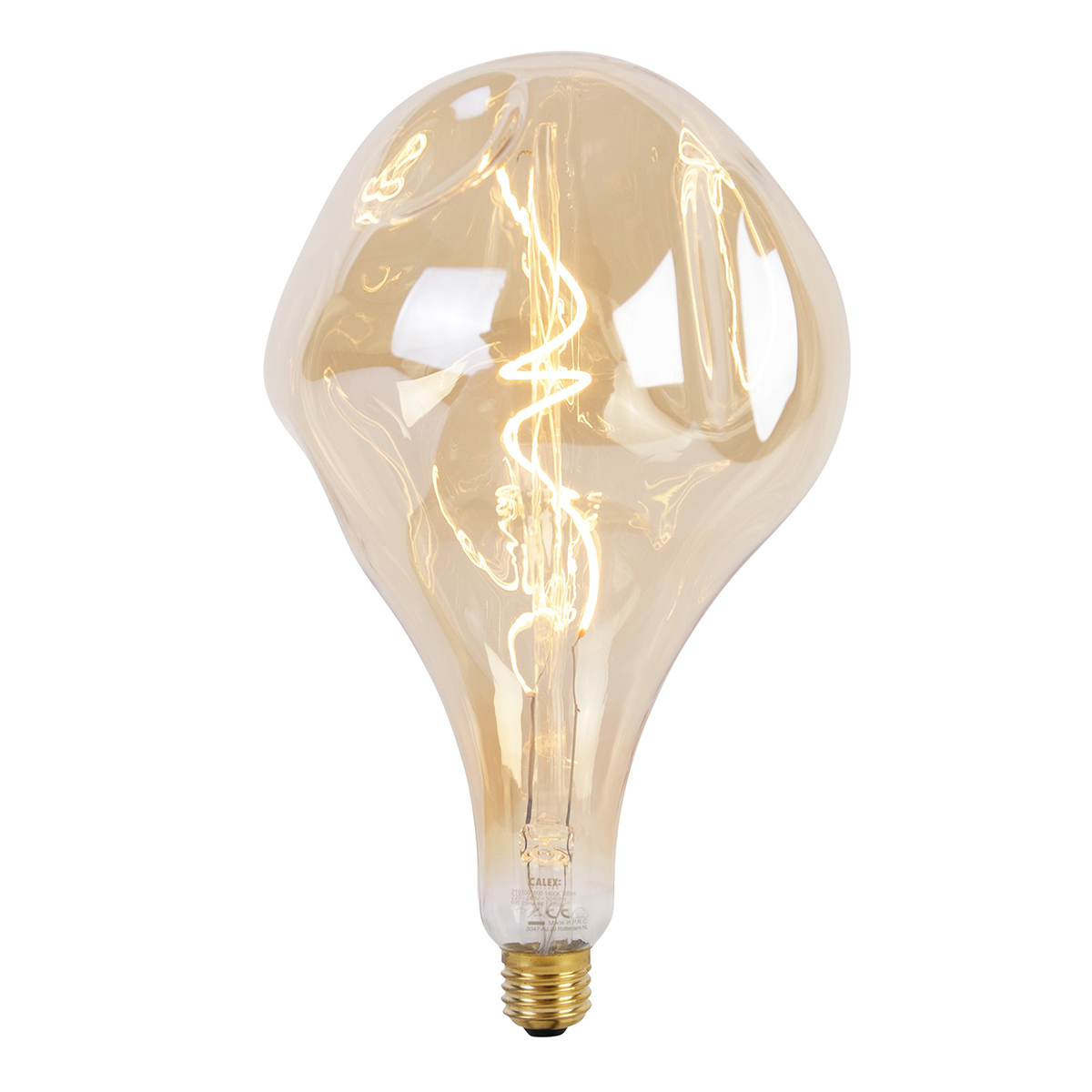 Pendant Light Black Dimmable Incl. LED Gold Dimmable - Cava Luxe