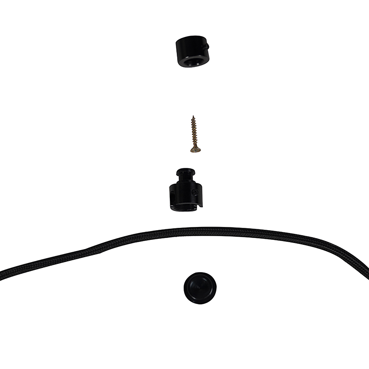 Pendant Light Black 2-Light Incl. LED Gold Dimmable - Cava Luxe
