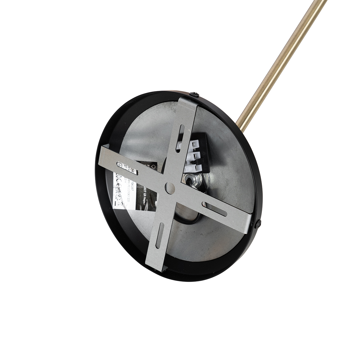 Retro Ceiling Light Black with Bronze - Milou