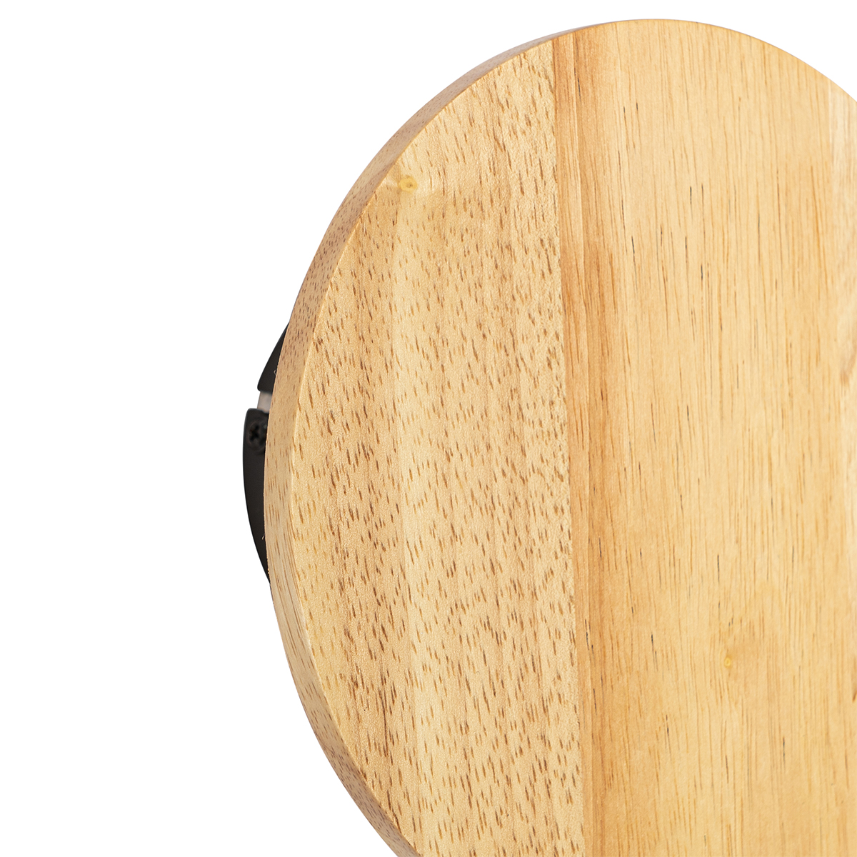 Applique da parete rotonda in legno rustico - Pulley