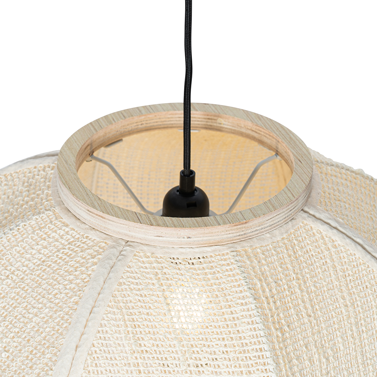 suspension orientale naturel 48 cm - rob