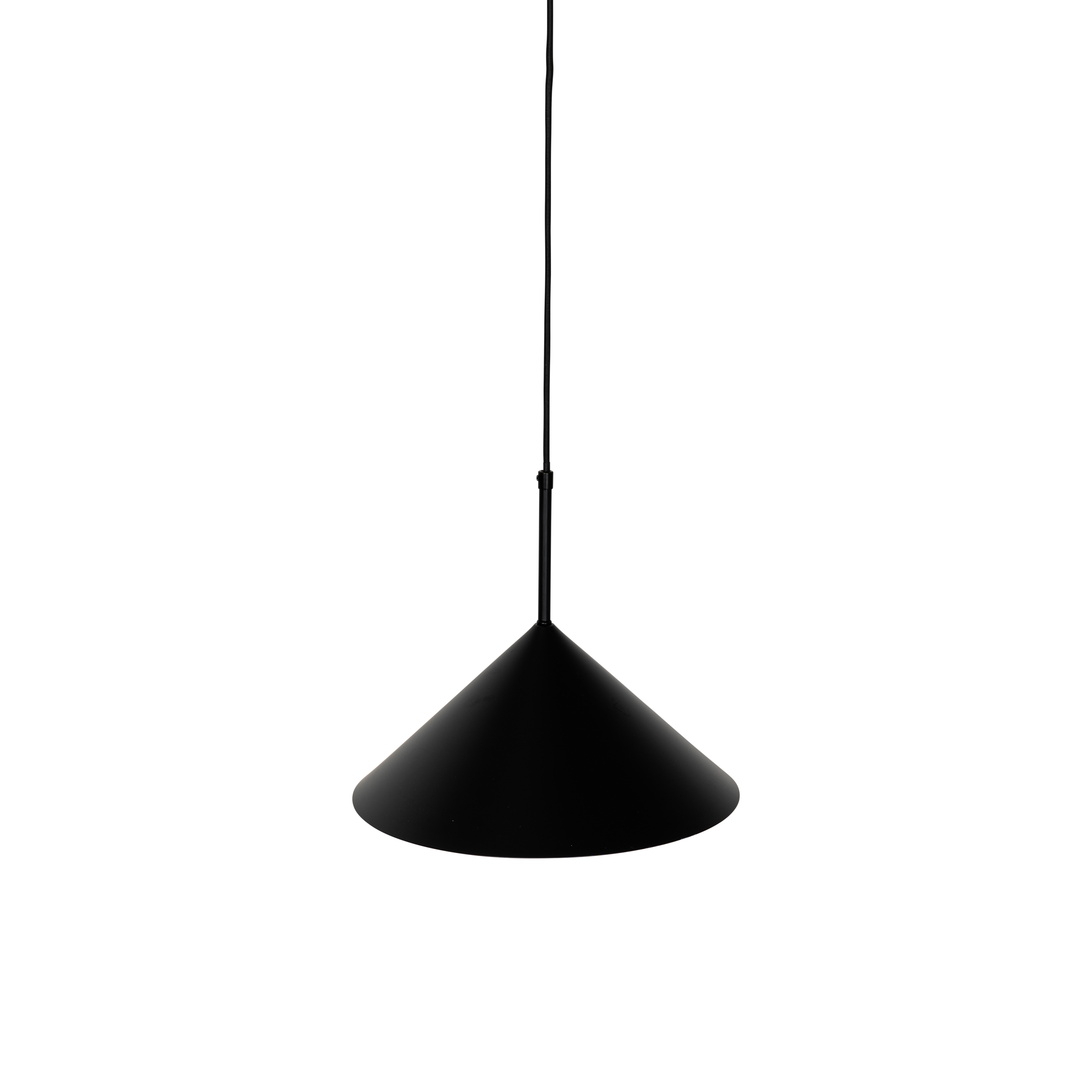 Design-Hängelampe schwarz - Triangolo
