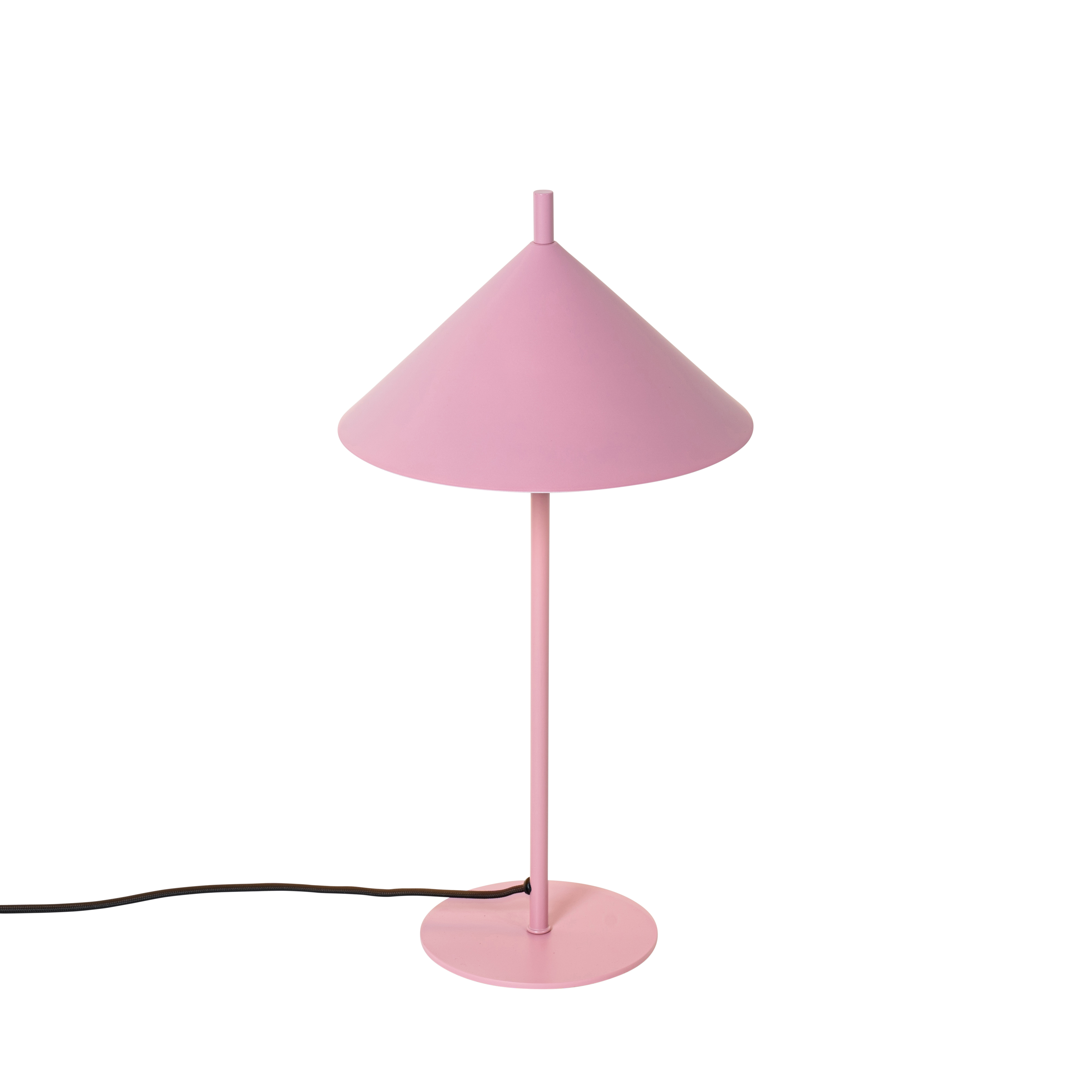 lampe de table design rose - triangolo