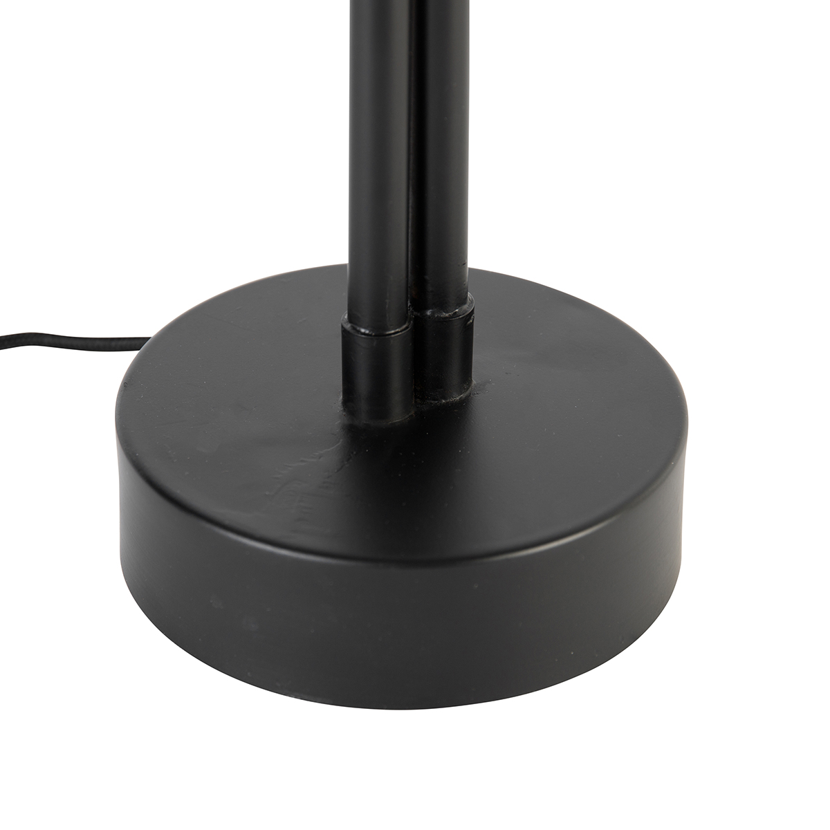 Oriental Table Lamp Brass with Black 2-Light - Louka